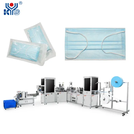 Automatic Flat 1+1 Detection Bag-type Mask Packaging Machine