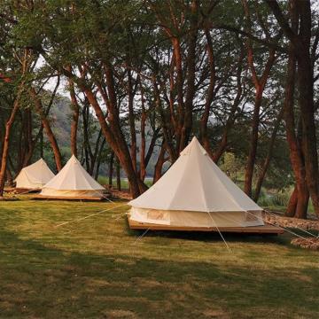 Luxury Yurt Bell Tent: Waterproof 4 Season Canvas Bell Account Canopy for Sale