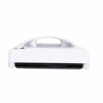 window cleaner attached to garden hose