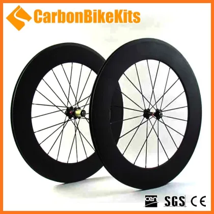CW88T carbon fiber race wheels bike wheels 700c for 88mm carbon bike tubular wheels Carbon fiber bike wheels