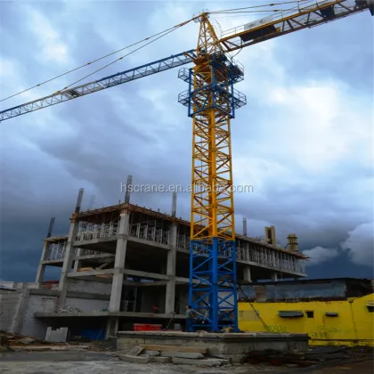 Heavy Duty Tower Crane Anemometer Wind Speed Meter | QTZ80 6010A Tower Crane Price