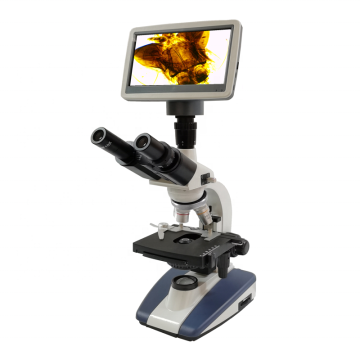 40x to 1000x Magnification 7 Inch Screen LCD Digital Microscope: Standalone High Power Observation Tool