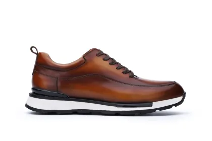 Men′ S Sneaker Running Leather Casual Shoes