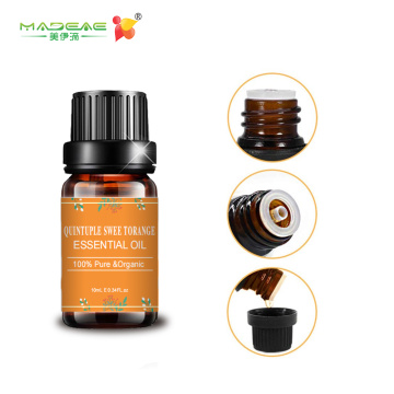 Aromatherapy Quintuple Sweet Orange Essential Oil OEM