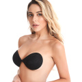 Soutien-gorge en dentelle push-up en silicone doux et confortable