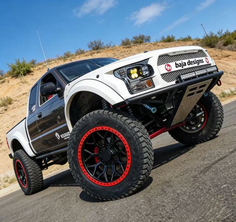 20-inch Gloss Black Full-Painted Wheels with Red Ring & 24 Matte Black Lug Nuts