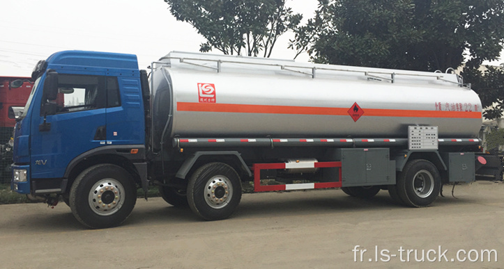 Camion de Transport 3 essieux 21000L inox carburant