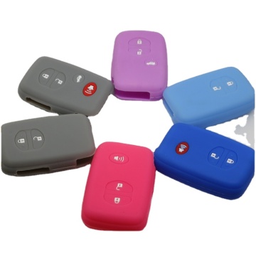 Silicone Key Cover Suppliers for Toyota Land Cruiser 3 Button Fob Cases
