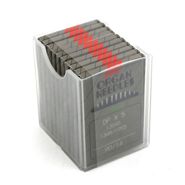 1Box ​​dla 100pcs - Oryginalne japońskie igły narządów narządowych DPX5 Dube igle z kluczem z wysoką głową: precyzyjne narzędzia do szycia dla profesjonalnych krawców i użytkowników domu