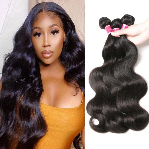 cuticle aligned bundles body wave 30 32 40 Inch Body Wave 3 4 Bundles Brazilian Hair Water Wavy Weave Human Hair Bundles Extensions Tissage For Women Manufactory