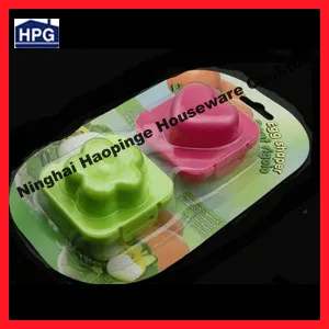 100% food grade FDA approval silicone fried egg mold/ring/former