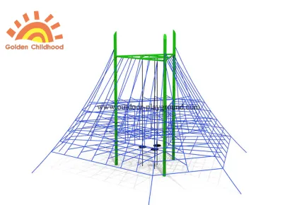 Outdoor Public Playgroud Climb Equipment For Children