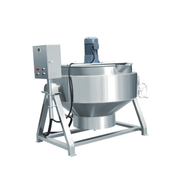 Industrial Electric Tilting Jacketed Kettle with Agitator - HG JC-500 Price