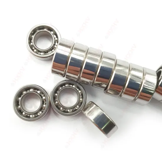 SR188 R188 Stainless Steel Races 10 Zirconia Balls SS Ribbon Retainer HXHV Hybrid Ceramic Ball Bearing