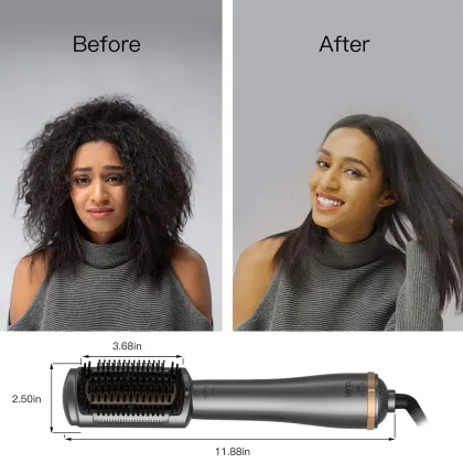 Lena Professional Ionic Hair Dryer Brush Comb Styler