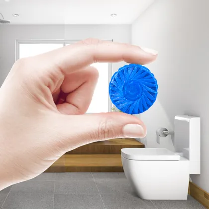 Blue Bubble Bleach Automatic Toilet Bowl Cleaner Tablets