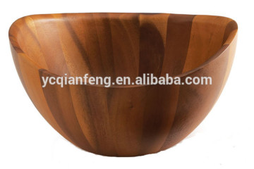 Gorgeous Acacia wood Salad Bowl, Different size can be available