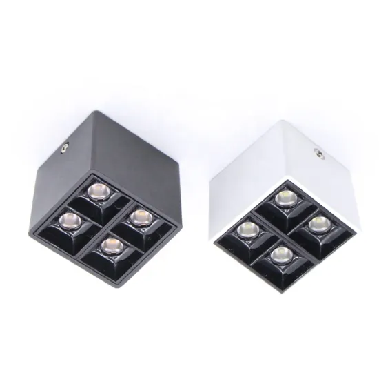Modern 7W LED Downlight - Aluminum Surface Mounted Warm White CCT Grille Ceiling Spot Light for Home Office - Hot Sale