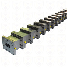 Peças de barril de parafuso de extrusor de máquina de plástico nitrated