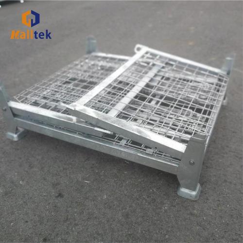 Galvanization Warehouse Transport Cage Hot/cold galvanization warehouse transport pallet cage Supplier