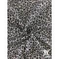 Punto jacquard con estampado de leopardo