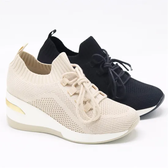 Chunky Fashion Hiking Sneakers for Women - Breathable Walking Shoes