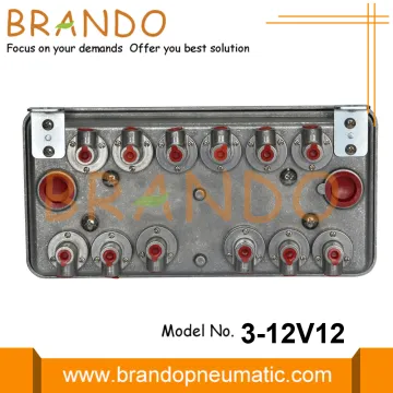 3-12V Goyen Type Pilot Valve Diecast Aluminum Enclosure