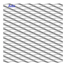 Expanded metal mesh for construction