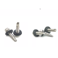 hex washer head self drilling screws with washer