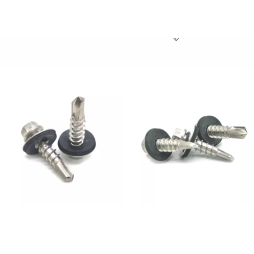 hex washer head self drilling screws with washer