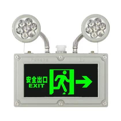 110-220V Acrylic Evacuation Indicator Light for Hotels, Hospitals, and Libraries - Foreign Trade Emergency Exit Sign