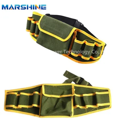 Multifunction Waterproof Canvas Waist Bag Tools Pocket