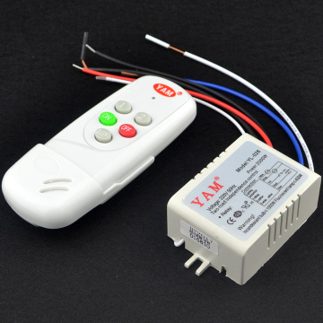 Wireless 2 Way Remote Control Switch 220V for Light Lamp