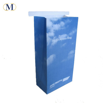 Bolsas de vómito de aerolínea desechable - Diseño de fondo de bloque