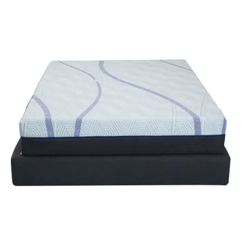 knitted fabric packing memory foam mattress