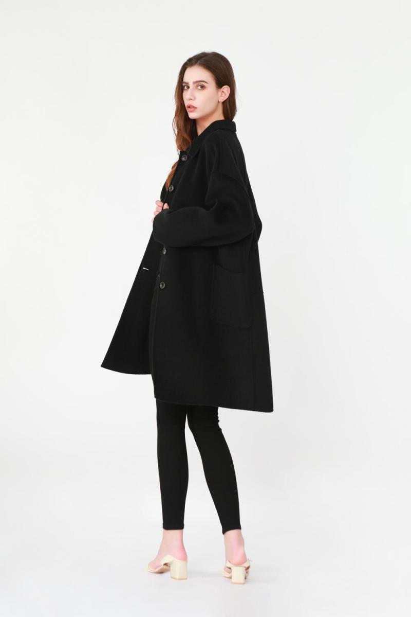 Ladies Long Woolen Coat