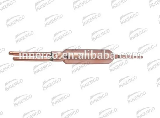 Two way Spun filter drier for refrigeration