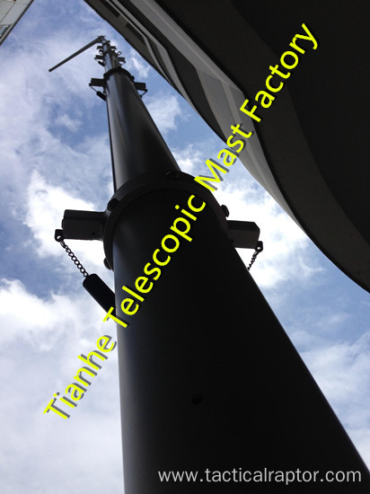 High Quality 10meter locking pneumatic mast