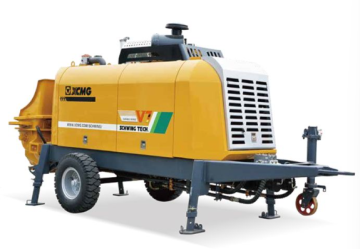 Top Brand XCMG HBT10020V Trailer Concrete Pump
