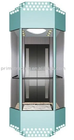 Panoramic elevator cabin PSM-536