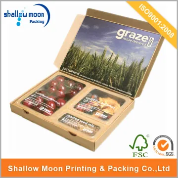 PVC windown fruit gift paper packaging box