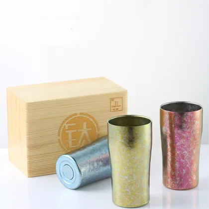 Titanium Color Beer Cup