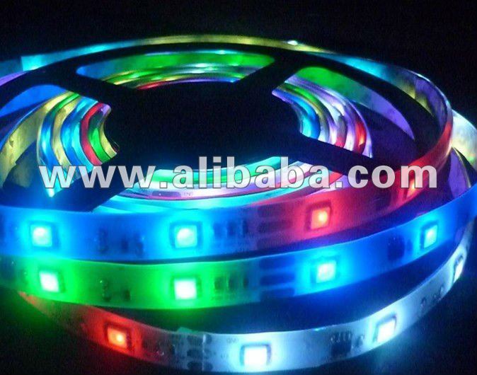 HL 1606 IC digital RGB led Dream Color strip Light Ribbon Strip Rope 32LEDs/M 32 Image Pixel (YK-F5050D-1606-32)