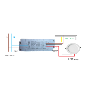 12W TRIAC driver led conduzido ETL certificação