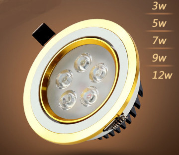 LED Lighting 3W/5W/7W/9W/12W LED Downlight for Store and Shop Lighting LED Down Lights LED Spot Lights