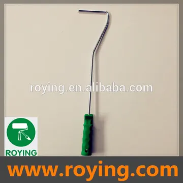 2014 New zinc plated long decorative wire frame with plastic handle