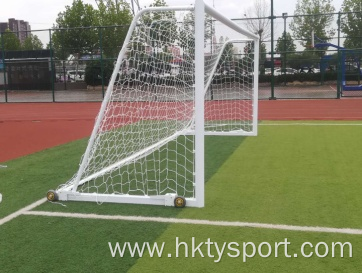 Movable Soccer Goal Customizable 24ft X 8ft Professional Freestanding Stadium Box Football Goal