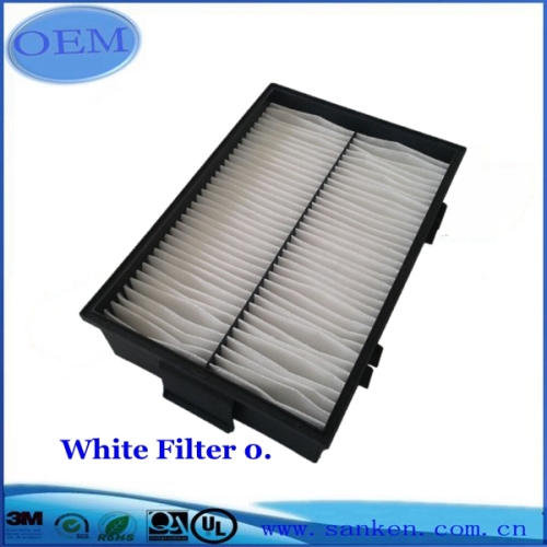 White Air Filter For Automobile Accessories