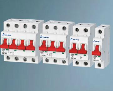 CE Approvaled C45n 3 Pole Mini Circuit Breaker Din Rail