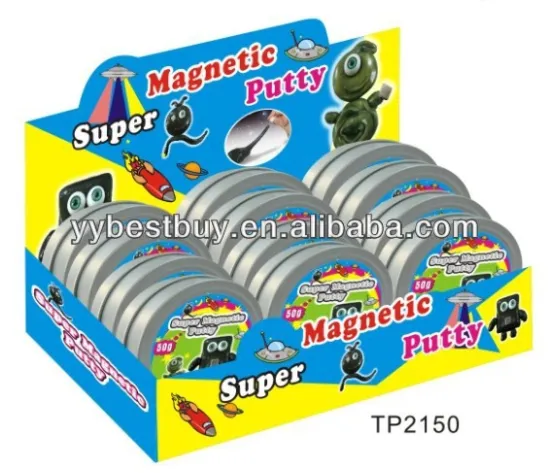 Super magic magnetic thinking putty silly putty